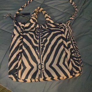 Vince Camuto Leopard print nylon bag